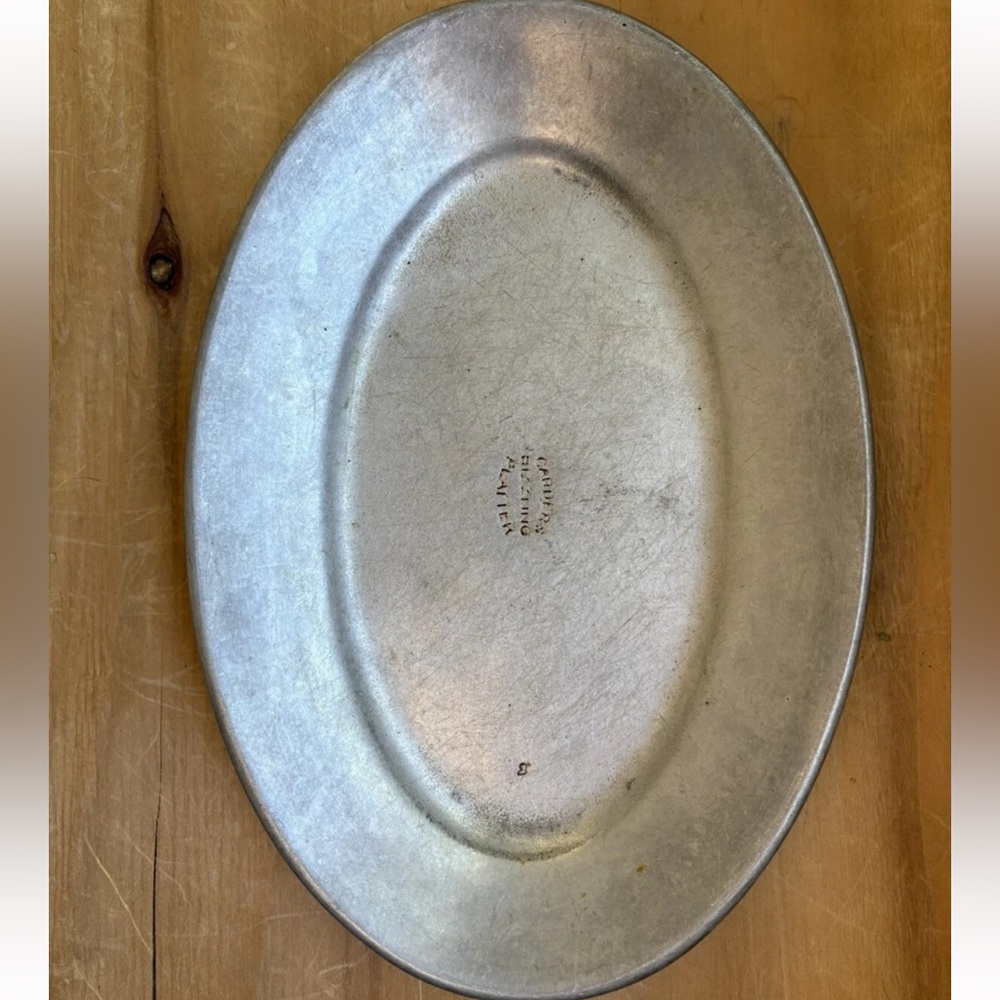Vintage WAGNER WARE Sizzling Steak Platter - HTF (7)